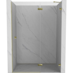 Du&scaron;o durys Mexen Lunar L, de&scaron;inė, 140 cm, transparent/gold