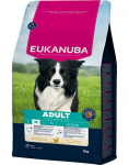 Eukanuba Life Care Medium Adult sausas maistas vidutinių veislių &scaron;unims su vi&scaron;tiena, 3 kg