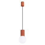 Sollux Lighting pakabinamas &scaron;viestuvas Halo 1, raudonos ochros spalvos