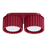 Sollux Lighting lubinis &scaron;viestuvas Aura 2, bordo spalvos