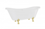 Vonia Besco Amelia 190, White+Gold (be sifono, su persipylimo skyle)