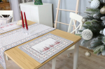 Textile Idea kalėdinė stalo servetėlė Paslaptingas mi&scaron;kas, 4 vnt.