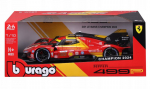 Ferrari 499p #50 Le Mans Hypercar 1:18 Bburago model automobilio