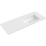 Praustuvas Mexen Otis, Right, 121 x 46,5 cm, White glossy