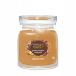 Kvapianti sojų va&scaron;ko žvakė Golden Pumpkin Yankee Candle