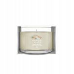 Yankee Candle mini žvakė Vanilla Flurries - saldus vanilės kvapas