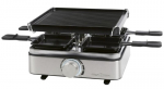 ProfiCook PC‑RG 1301 raclette grilis &ndash; kompakti&scaron;ka 4 asmenų stalinė kepsninė