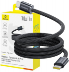 Baseus Dynamic 4 Pro Usb-c 100w 1m kabel, juodas