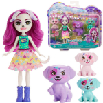 Enchantimals lėlė Dessa Dalmatian su &scaron;uniukais