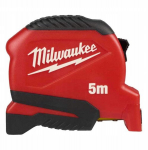 Milwaukee Compact Gen Ii 5m/25mm matuoklis, nemagnetinis