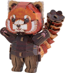 Popierinė 3D dėlionė Makebug Mažoji panda MB-D-0040