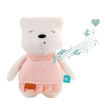 Pliu&scaron;inis migdukas me&scaron;kutė Suzy myHummy, balta/rožinė