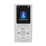 Bluetooth MP3 grotuvas su kortele, pilkas