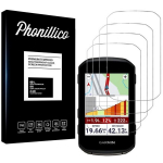 Grūdintas stiklas Garmin Edge 550 / Edge 850 [4 vnt.] GPS dviračio ekranui apsaugoti Phonillico&reg;