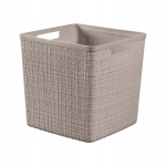Curver krep&scaron;elis daiktams Jute, 17 L, smėlio spalvos, 1 vnt.