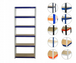 Metalinė lentyna Helios Hwn 213x120x40cm, 6 lentynos, 275kg/lentyna