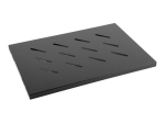 Lanberg 19" Fixed Rack Shelf 1U 500x280mm Black