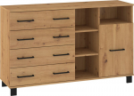 Komoda Meblocross 1D4SP, ruda