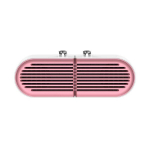 Devia Wind serija Bluetooth garsiakalbis &ndash; baltas
