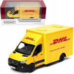 Kinsmart Mercedes-benz Sprinter Dhl metalinis modelis 1:48