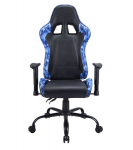 Biuro kėdė Subsonic SA5609-WF, juoda/mėlyna