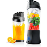 Ne&scaron;iojamas mai&scaron;ytuvas 700 ml, juodas/permatomas puodelis