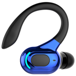 Bluetooth 5.2 ausinės su ausies kabliu, ergonominės, verslui