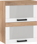 Vir&scaron;utinė spintelė Meblocross Rodos ROD-17 W60-PZ, sonoma &scaron;viesi/balta