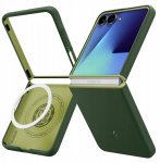 Samsung Galaxy Z Flip 7 telefono dėklas žalias Spigen