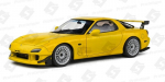 Diecast Modelis Solido S1810603 Mazda Rx7 Fd3Rs Solido Works Yellow 1999 1/18