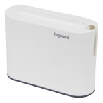 Legrand adapteris su USB A+C, 049401, baltas/grafito