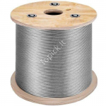 Nerūdijančio plieno trosas 4,76 mm x 150 m, T304, 7&times;19 konstrukcija