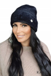 Kamea moteri&scaron;ka kepurė ERAZMA*05, juoda 5903246753806
