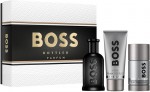 Rinkinys Hugo Boss Boss Bottled Parfum vyrams: kvepalai PP, 100 ml + du&scaron;o gelis, 100 ml + pie&scaron;tukinis dezodorantas, 75 ml