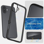 Spigen Ultra Hybrid dėklas iPhone 16 - Matinė juoda