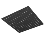Du&scaron;o galvutė Granitan Slim Square juoda 30 cm