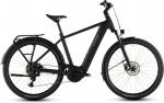 Elektrinis dviratis Cube Touring Hybrid ONE 600 coal'n'chrome 2026-54 cm