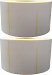 Terminės etiketės 50x30mm, 2000 vnt. (2 ritinėliai)