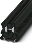 Phoenix Contact UT 4 BK 3045143, 4-wire terminal block, 0.14-6mm2, black