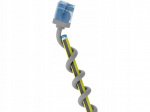 Cat 6a U/utp 15m Cu pilkas itin lankstus tinklo kabelis
