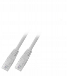 Patchcord Utp kat.6 3m pilkas Pvc