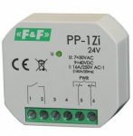 F&f Pp-1zi-24v Elektromagnetinis Relė 16a 1no 9-30v Ac/dc