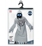 &bdquo;CHAINED GHOST&ldquo; (chalatas, pir&scaron;tinės, kaukė su gobtuvu ir &scaron;viečiančiomis akimis, kurios mirksi ir ima &scaron;viesti)