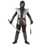 &bdquo;MEISTERIS NINJA&ldquo; (paltas, kelnės, liemenė, diržas, rankų apsaugos, kojų apsaugos, kaukė)
