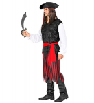 &bdquo;KARIBŲ PIRATAS&ldquo; (mar&scaron;kinėliai su liemene, kelnėmis, diržu, galvos juosta, skrybėle)