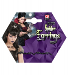 Pairs of "SPIDER THROUGH THE EAR EARRINGS"