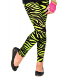 NEON GREEN ANIMALIER THE 80s LEGGINGS