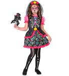 "DIA DE LOS MUERTOS" (suknelė, galvos apdangalas)
