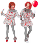 &bdquo;VINTAGE HORROR CLOWN&ldquo; (suknelė, apykaklė, batų užvalkalai)