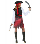 &bdquo;KARIBŲ PIRATAS&ldquo; (mar&scaron;kinėliai su liemene, sijonu, diržu, galvos juosta, skrybėle)